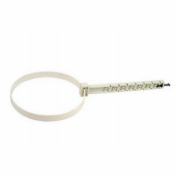 Tinkertools 1 - 6 in. Universal Pipe Hanger - White TI3845122